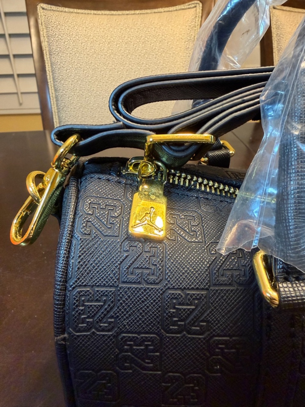 New Nike Air Jordan Crossbody Bag Black Crossbody Bag - Picture 7 of 10